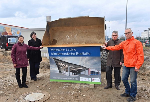 Umrüstung des Busbetriebshofs der RSAG für saubere und emissionsfreie Antriebstechniken