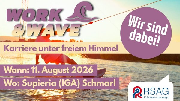 Work & Wave 2026 – Karriere unter freiem Himmel
