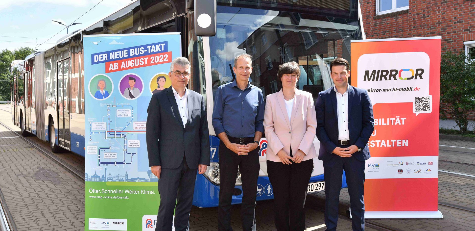 Rostocker Straßenbahn AG RSAGAngebotsoffensive 2022 Der neue Bus