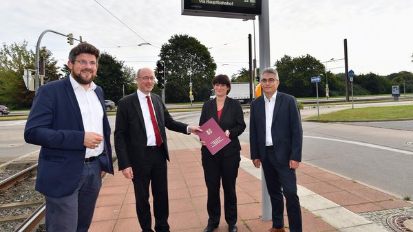 Förderung für digitale Anzeigetafeln