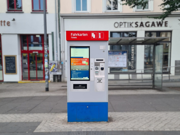 Neue Ticketautomaten