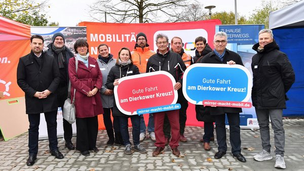 Einweihung Dierkower Kreuz