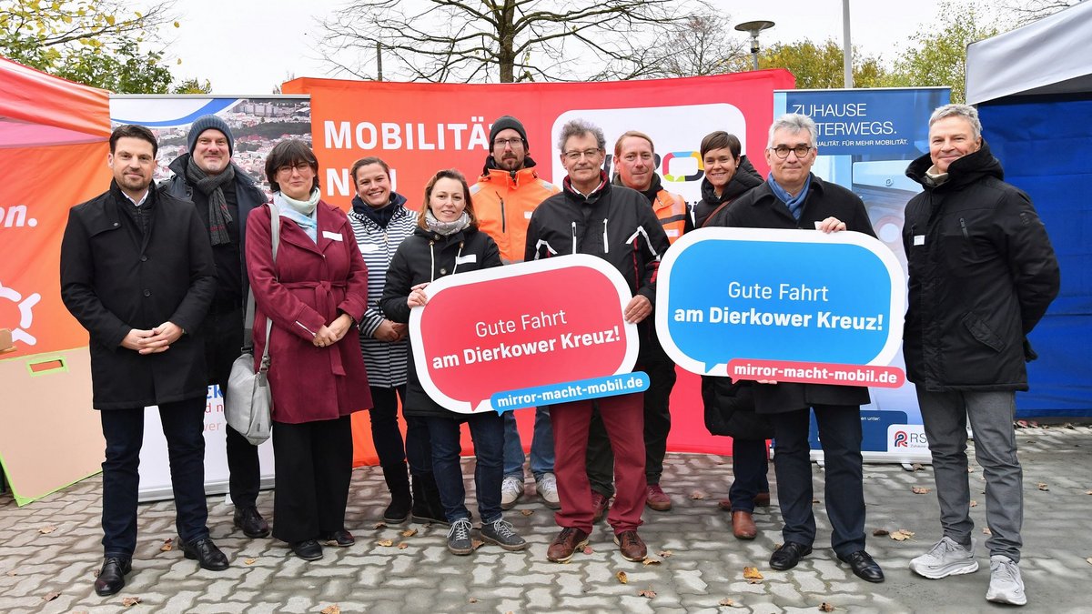 Einweihung Dierkower Kreuz