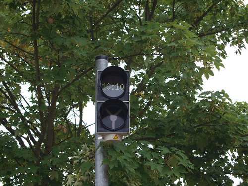 Anschlusssignal mit Uhrzeit