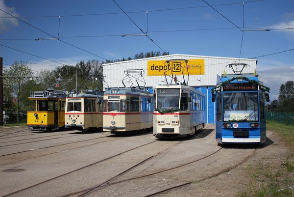 120 Jahre Elektrische: Aktionstag am 29. September im depot12 in Marienehe