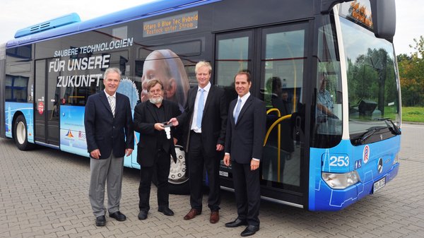 Übergabe des Fördermittelbescheids