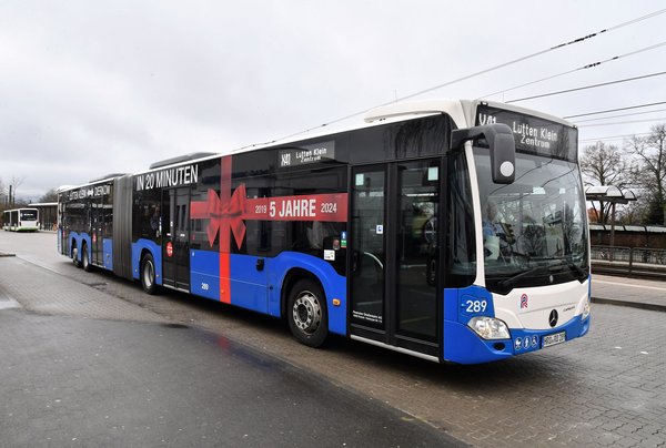 5 Jahre Expressbuslinie X41: Rostocks schnellste Buslinie kommt gut an
