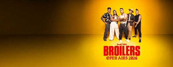 Broilers kommen mit ihren OPEN AIRS 2026 nach Rostock