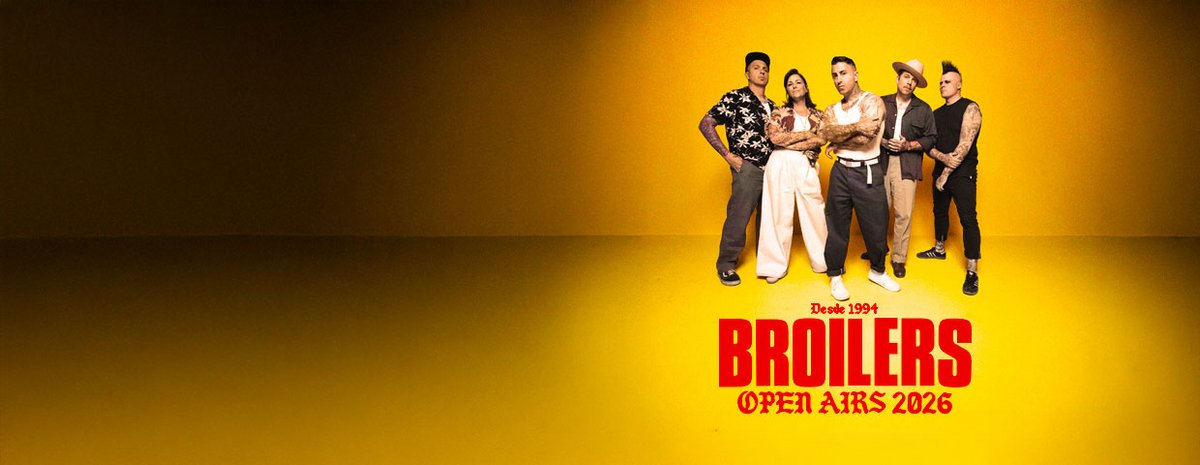 Broilers kommen mit ihren OPEN AIRS 2026 nach Rostock
