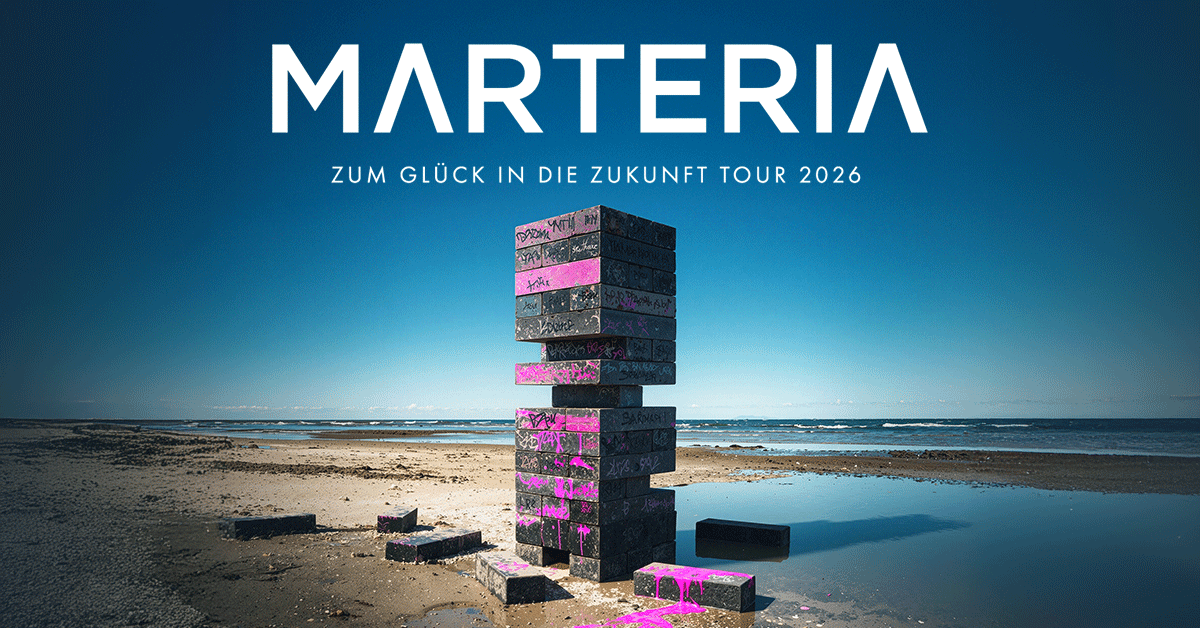 Marteria bringt seine „Zum Glück in die Zukunft Tour 2026“ nach Rostock