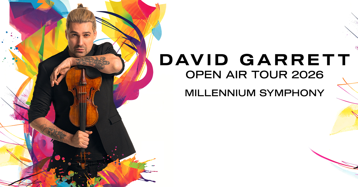 David Garrett begeistert Rostock mit seiner Millennium Symphony Open Air-Tour