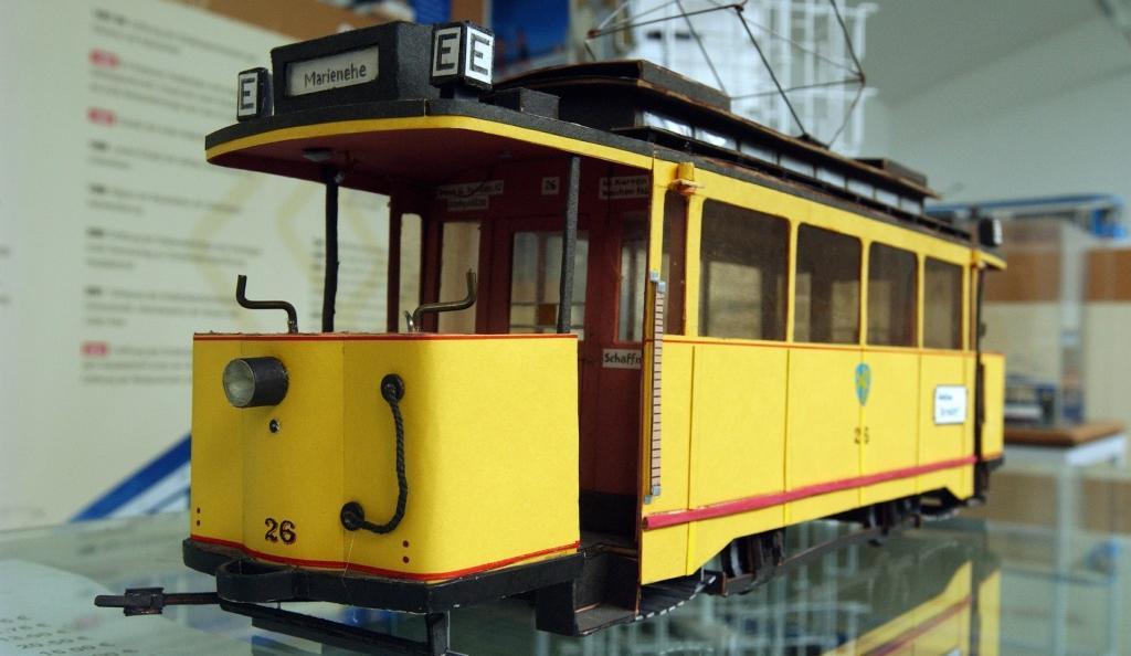 Unser Wagen 26 als Miniaturmodell im depot12